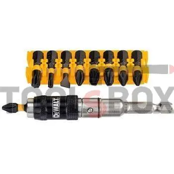 Усилени накрайници с магнитен удължител Dewalt DT70518T 20°