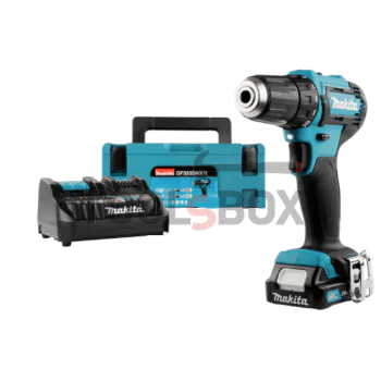 Makita DF333DN cordless screwdriver 12 V, 2 Ah, 30 Nm, 1-10 mm