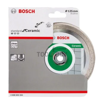 Диамантен диск Bosch 2608602202 Standard for Ceramic 125х1.6x22.23мм