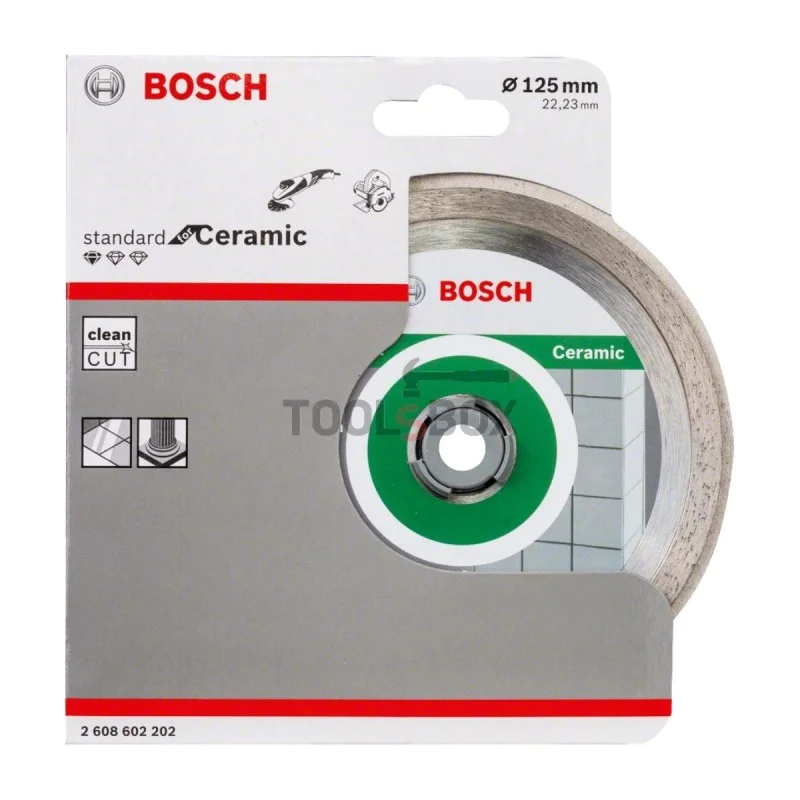 Bosch Diamond Disc 2608602202 Standard for Ceramic 125x1.6x22.23mm