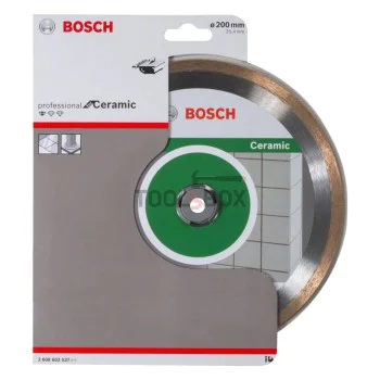 Диамантен диск Bosch 2608602537 Standard for Ceramic 200х1.6x25.40мм