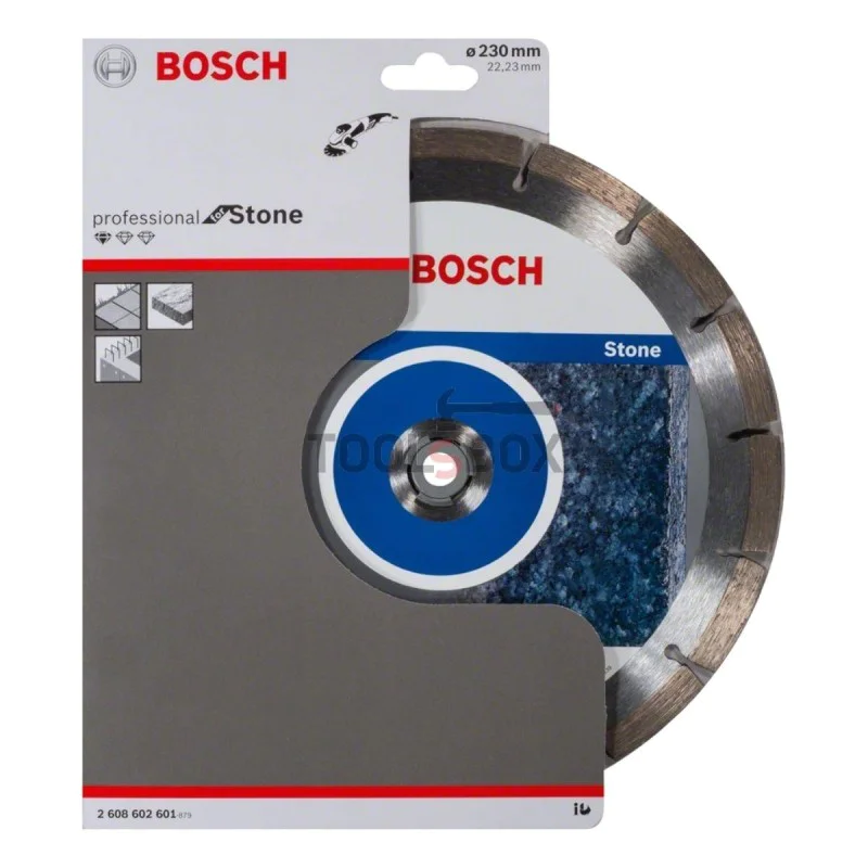 Bosch Diamond Disc 2608602601 Standard for Stone 230x2.3x22.23mm