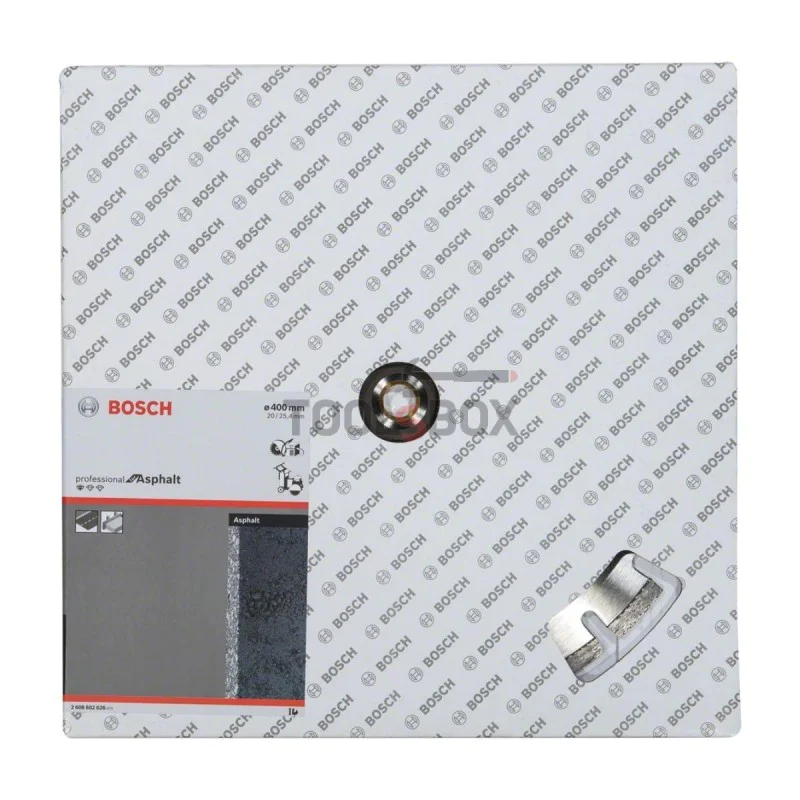Diamond disc Bosch 2608602626 Standard for Asphalt 400x3.6x25.40mm