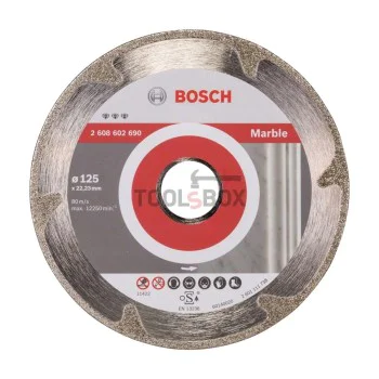 Диамантен диск BOSCH 2608602690 Best for Marble 125х2.2x22.23мм