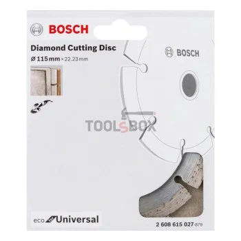 Диамантен диск Bosch 2608615027 ECO Universal 115x2.0x22.23мм