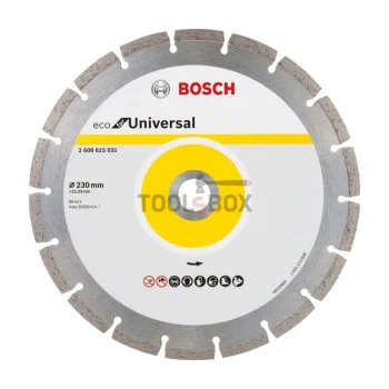 Диамантен диск Bosch 2608615031 ECO Universal 230x2.0x22.23мм