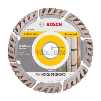 Диамантен диск Bosch 2608615059 Standard for Universal 125x2.0x22.23мм