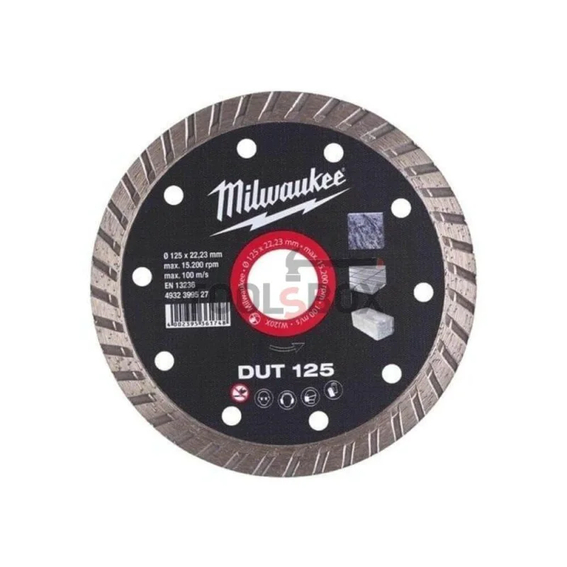 Milwaukee ø125 Diamond Stone Wheel 4932399527