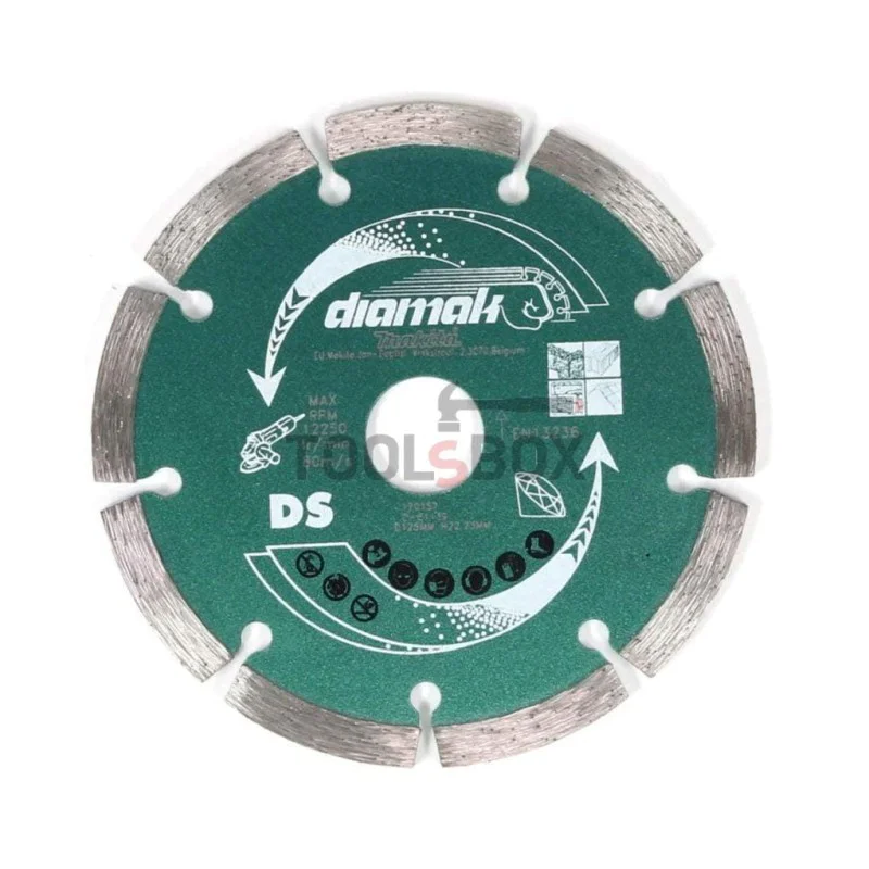 Diamond blade for dry and wet cutting Makita D-61139 ф 125mm