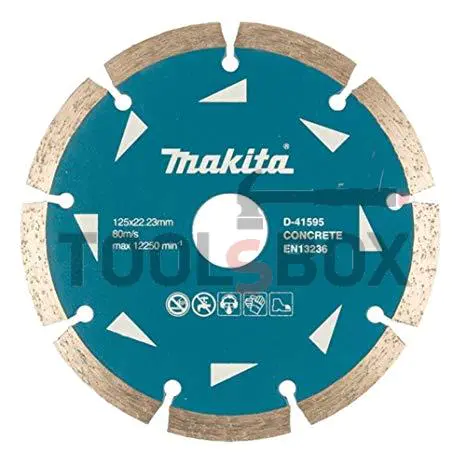 Makita diamond dry cutting disc D-41595, 125mm, 22.23mm