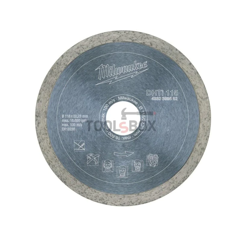 Milwaukee DHTI 115x22,2mm Diamond Disc, 4932399552