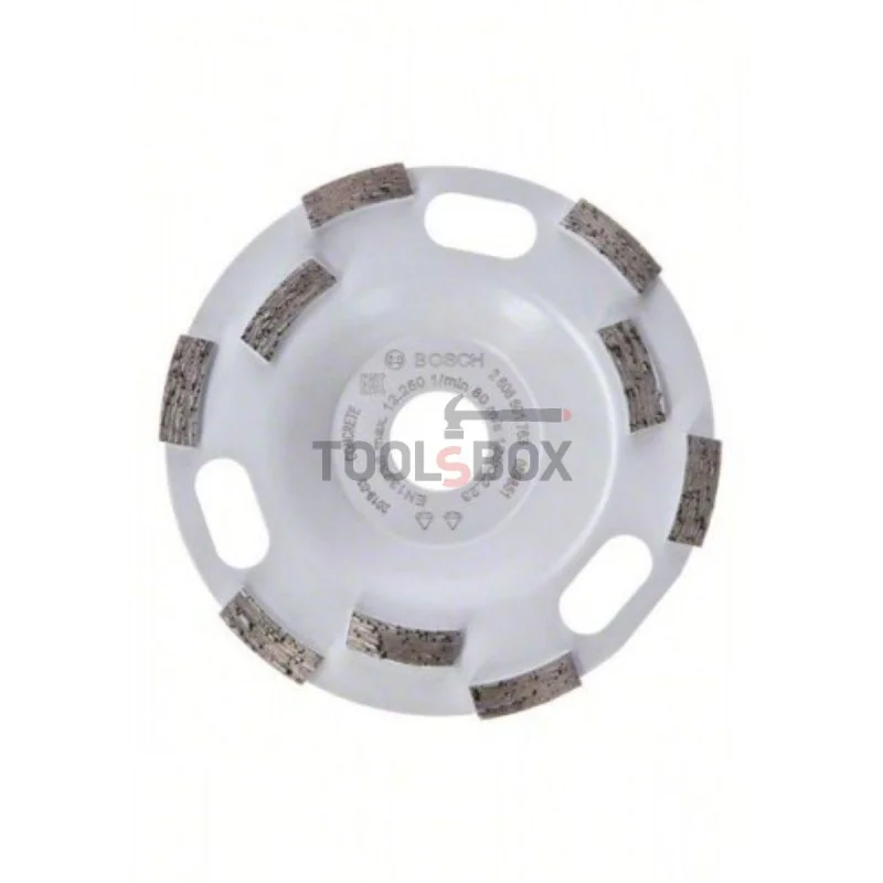 Diamond grinding wheel ⌀125 x22,23x5mm Bosch 2608601763 EfC High speed