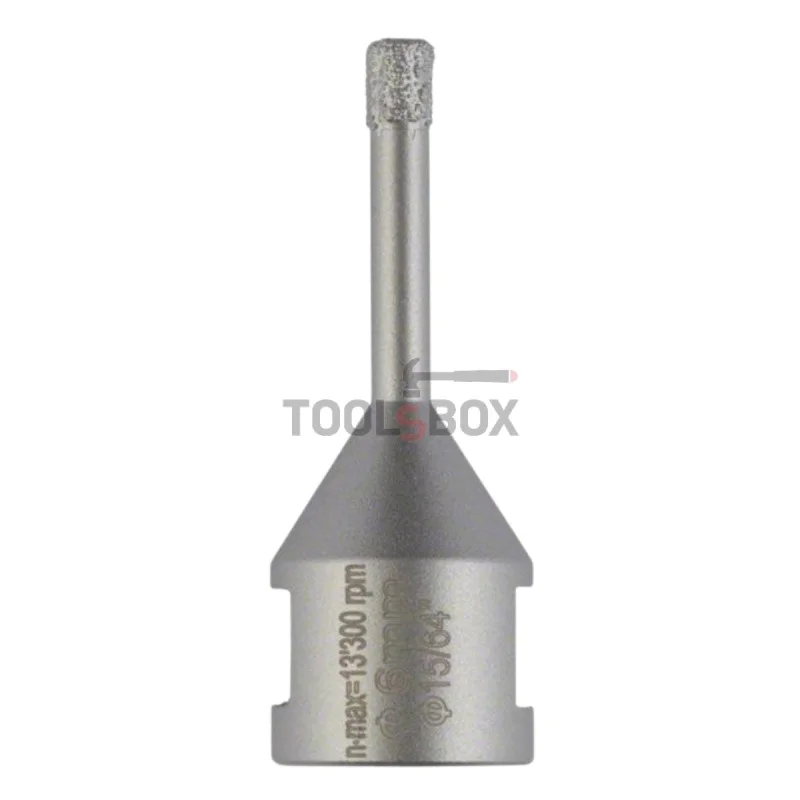 BOSCH Dry Speed Best diamond drill for ceramics 6x30mm