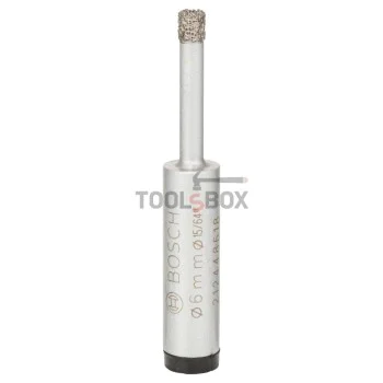 Диамантено свредло за керамика BOSCH Easy Dry Best за сухо пробиване 6х33мм