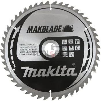 Диск метален за фино рязане на дърво Makita Makblade, HM ф 255х 30х 2.1, z 48, B-08888
