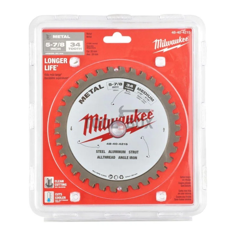 Milwaukee metal blade 48404215 for circular saw 150x1.6x20mm