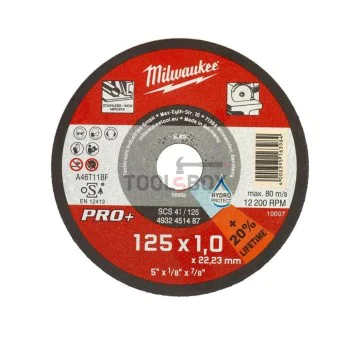 Диск за метал Milwaukee 4932451487 ф125мм / 1мм