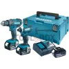 Комплект 2 акумулаторни машини Makita DLX2131JX1 - 18V / 3.0Ah Li-Ion