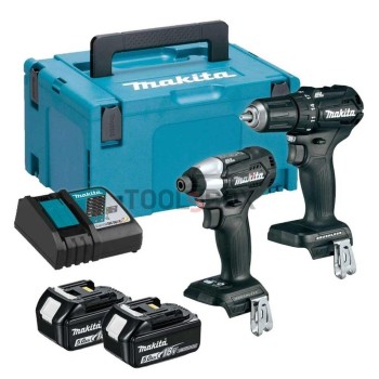 Комплект Makita DLX2221BT2 Винтоверти BL MOTOR Безчеткови 18V