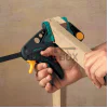 Дърводелска стяга с пластмасови челюсти автоматична 65х300 мм Wolfcraft EHZ PRO