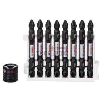 Двустранни битове Bosch 2608522334 Impact Control 65мм, 9 части