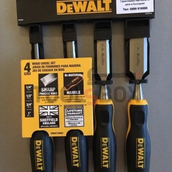 Комплект Секачи Dewalt DWHT16063, 4 части за рязане на дърво , закалени