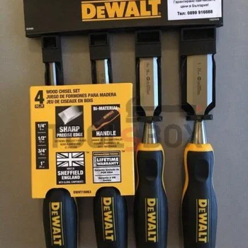 Комплект Секачи Dewalt DWHT16063, 4 части за рязане на дърво , закалени