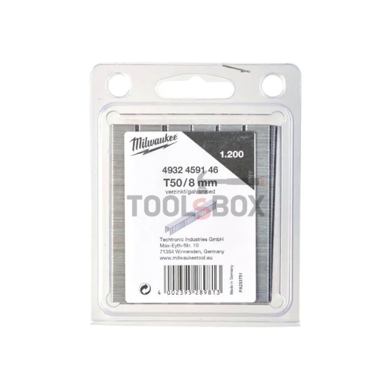 Crimpers for Milwaukee cordless tackifier 4932459146 T50/8mm
