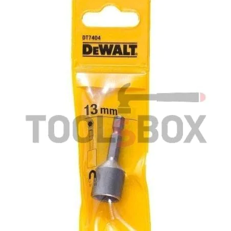 Глухо ключе с магнит DeWALT DT7404 / 13 мм