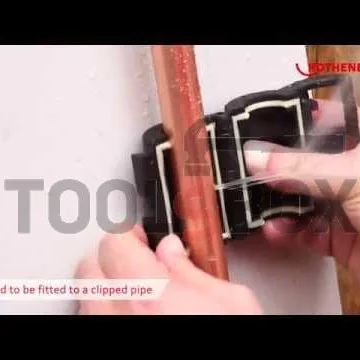 Clamp for instant stopping of leaks from Rothenberger 8.0012 / 22mm pipe