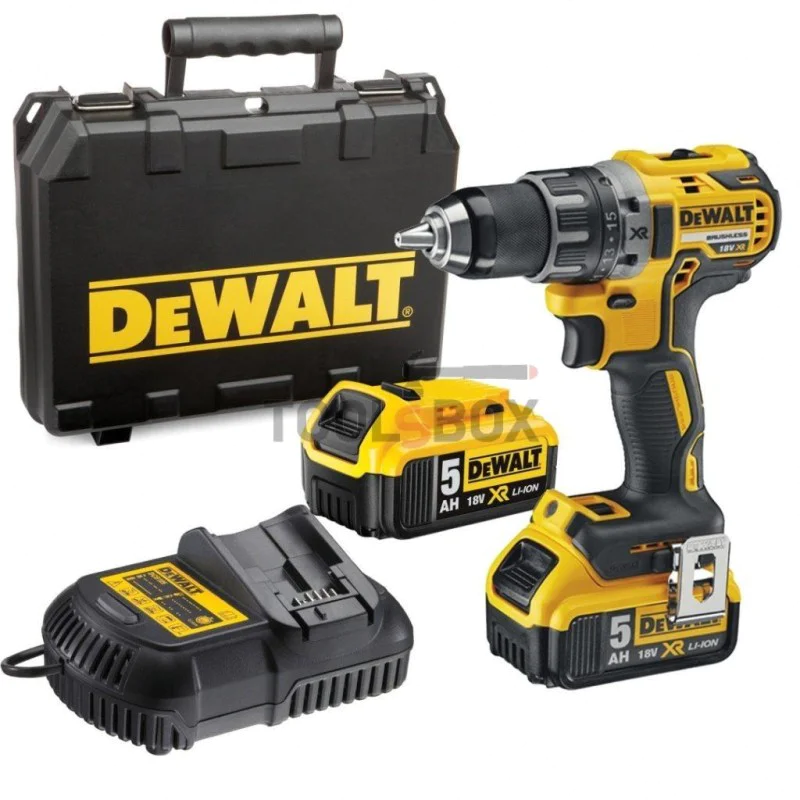 Brushless cordless drill DeWALT DCD791P2-QW , 18V