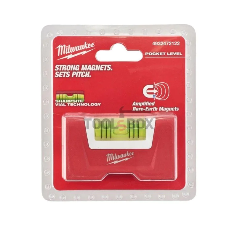 Milwaukee Compact Magnetic Level 4932472122, 7cm.