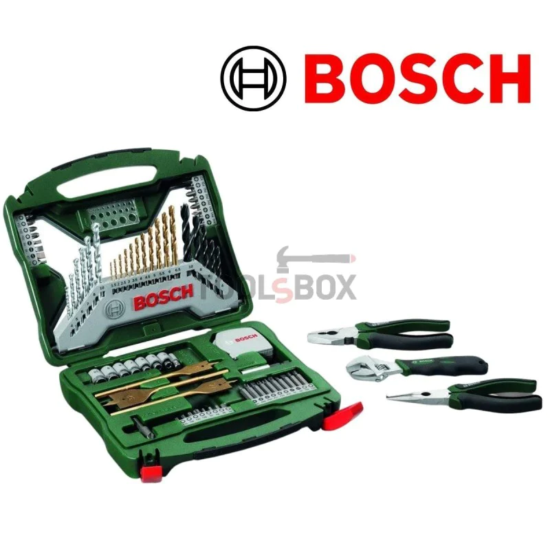 Bosch Accessories Set 2607017197 X-line, 70 pieces