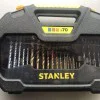 Stanley STA7184 drill bits and accessories set, 70 pieces