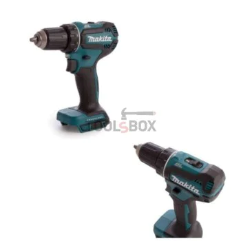 Комплект Акумулаторен безчетков винтоверт-бормашина Makita DDF485RFJ, 18V, 50 Nm + Акумулаторна коса тип тример Makita DUR181Z, 18V
