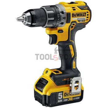 Комплект акумулаторни безчеткови машини DeWalt DCK421P3T, 18V, 3x5Ah