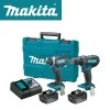Makita DLX2127X cordless tool set, 18V DDF482 / DTD152