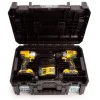 Cordless 12V Dewalt DCK2110L2T Screwdriver DCD701 and Impact Wrench DCF801 Set
