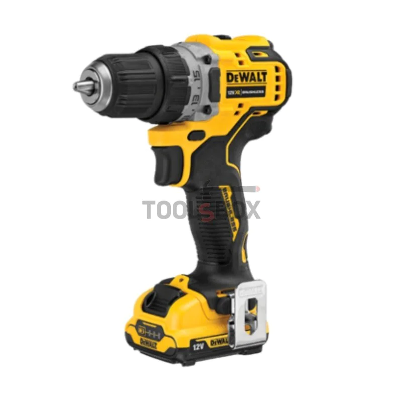 Cordless 12V Dewalt DCK2110L2T Screwdriver DCD701 and Impact Wrench DCF801 Set