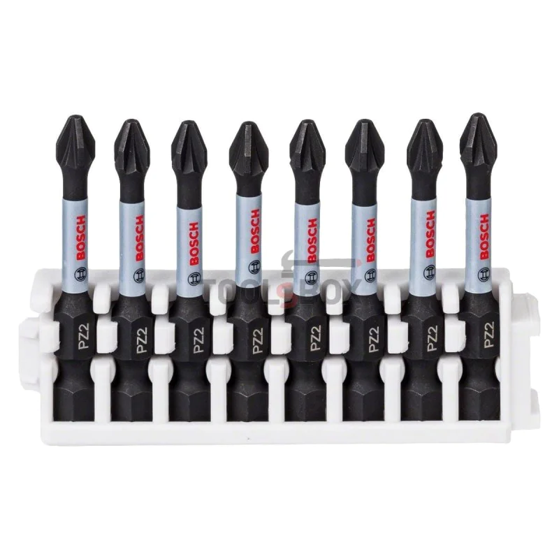 Bosch 2608522331 Impact Power bit set 50mm, 8 pieces
