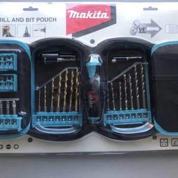 Комплект битове и свредла с отвертка Makita P-90009 / 37 части