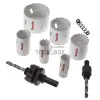 HSS-BiM Makita D-47117 Boring Bar Set, 19-57mm, 8 pieces