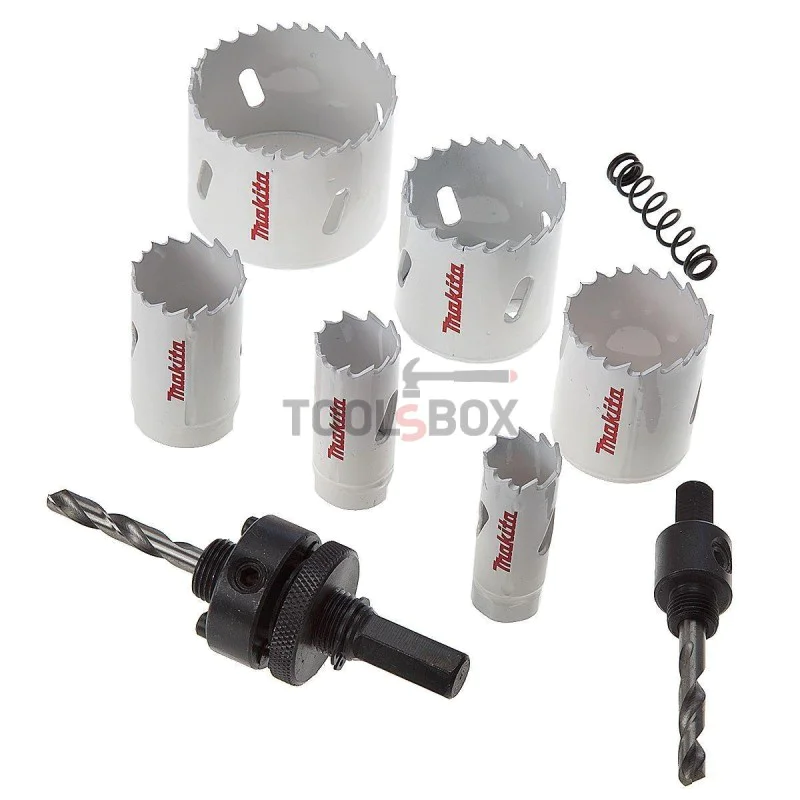 HSS-BiM Makita D-47117 Boring Bar Set, 19-57mm, 8 pieces