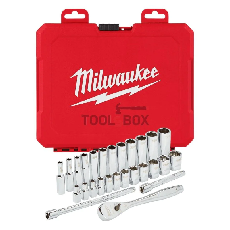 Milwaukee 4932464943, 28-piece, 1/4