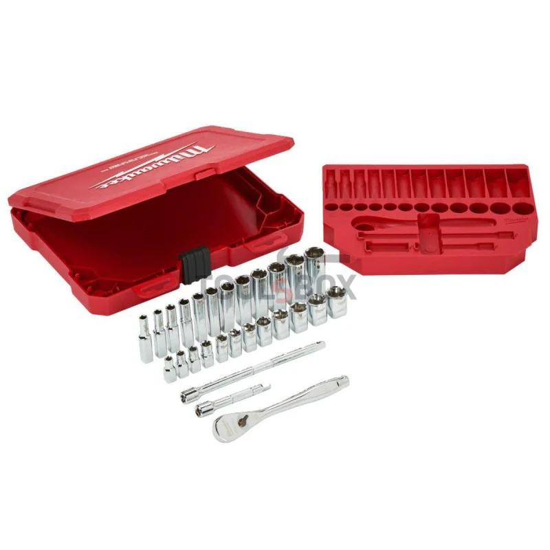 Milwaukee 4932464943, 28-piece, 1/4