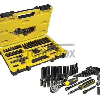 Комплект гедоре Stanley STHT0-72653 / Tech3 Motorcycle 66 части