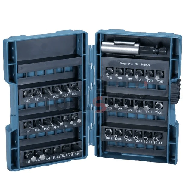 Комплект битове в кутийка Makita B-28606 37 части