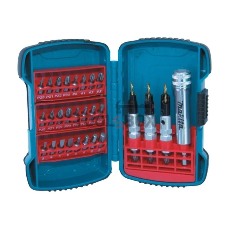 Makita bits set P-64808, 28 pieces