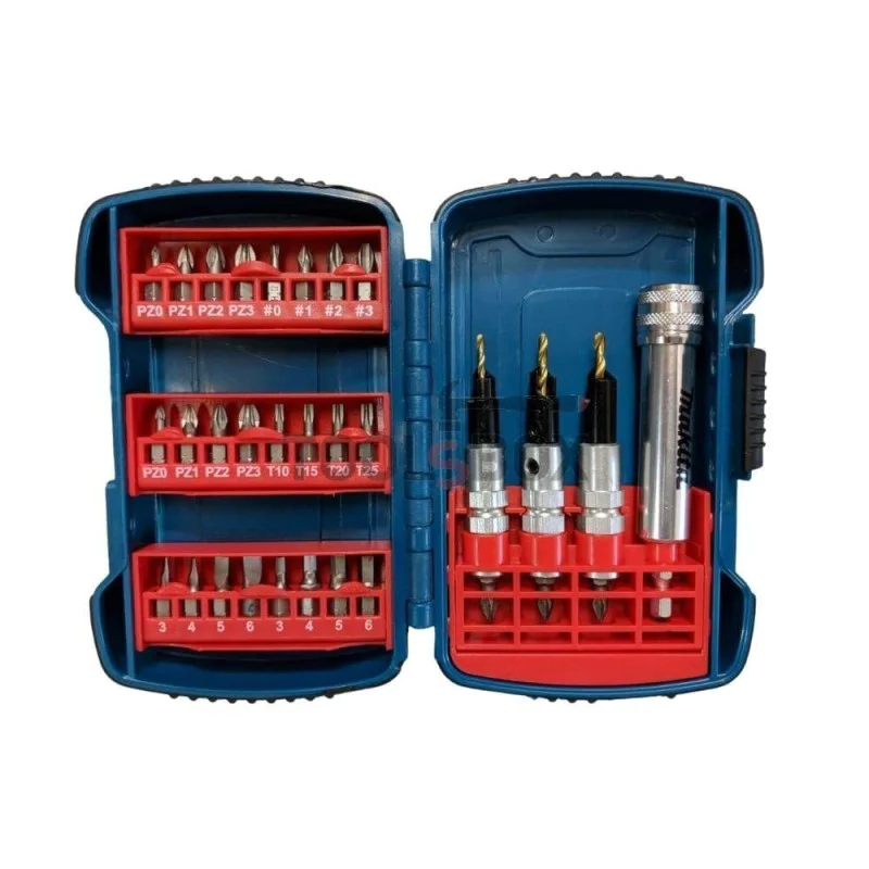 Makita bits set P-64808, 28 pieces