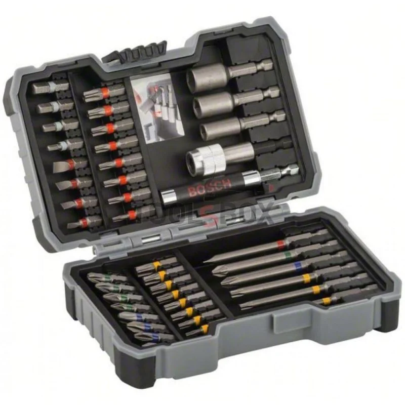 Bosch Magnetic Sockets and Inserts Set 2607017164 - 43 pieces CLEARED FROM MANUFACTURING